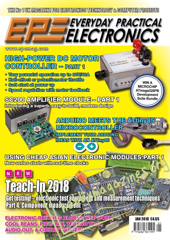 Everyday Practical Electronics - January 2018