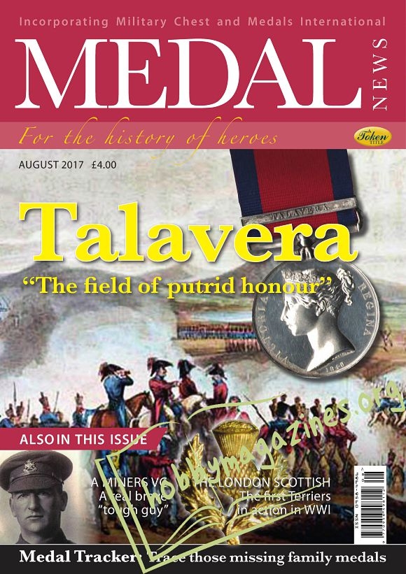 Medal News - August 2017