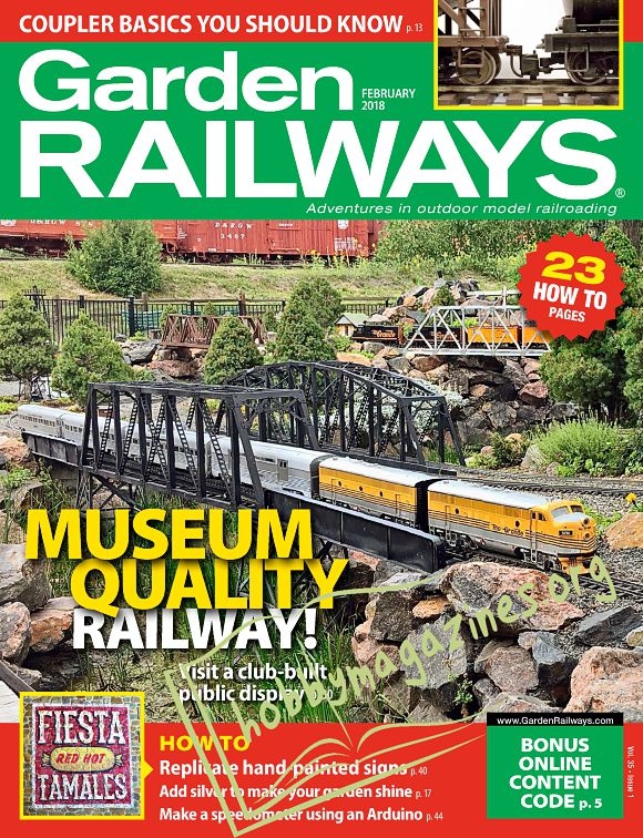 Garden Railways - January 2018