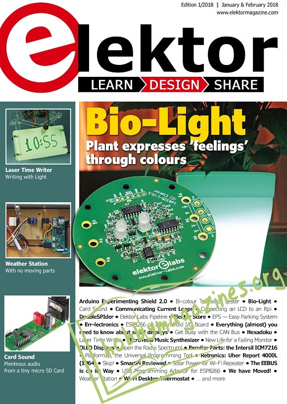 Elektor - January/February 2018 Elektor - January/February 2018