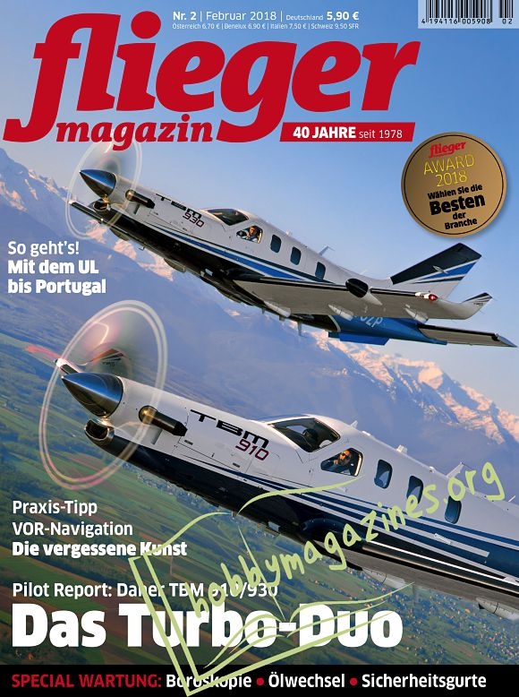 Fliegermagazin - Februar 2018