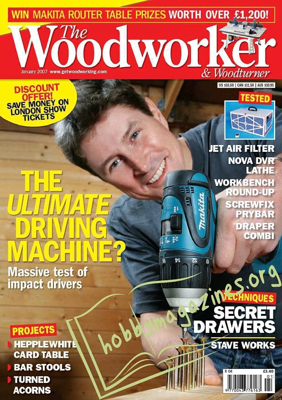 The Woodworker & Woodturner - January 2007 
