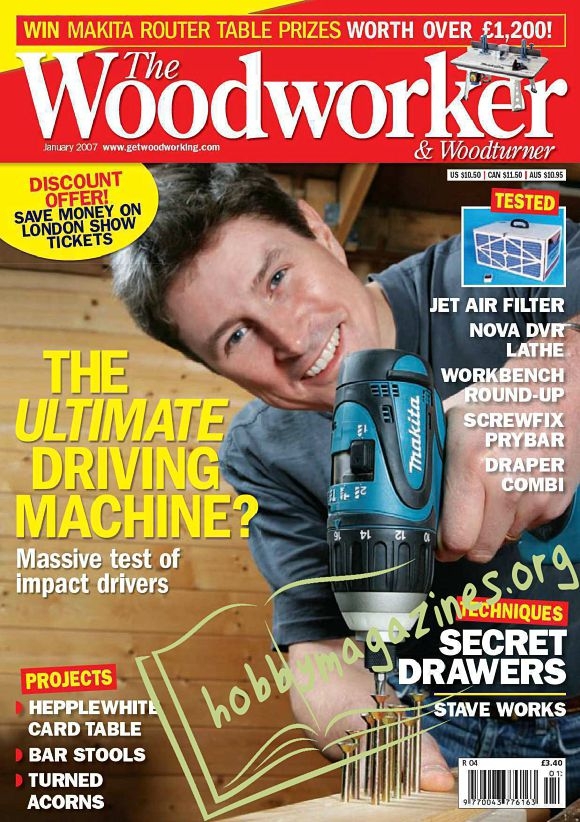 The Woodworker & Woodturner - January 2007