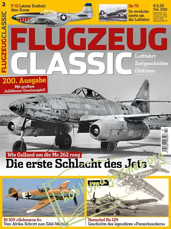 Flugzeug Classic - Februar 2018