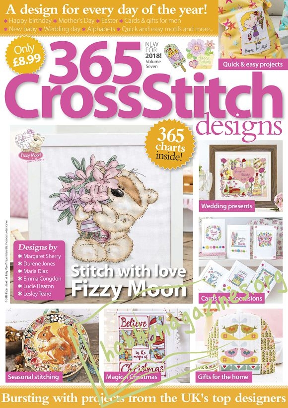365 Cross Stitch Designs Vol.07 2018