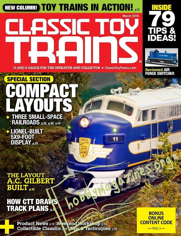 Classic Toy Trains - March 2018
