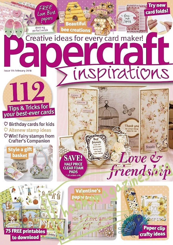 PaperCraft Inspirations - February 2018