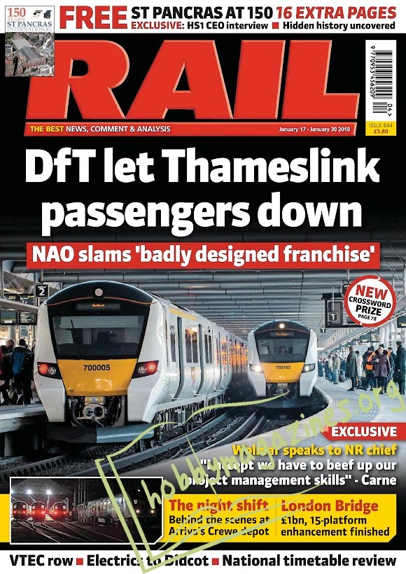 Rail - 17-30 January 2018