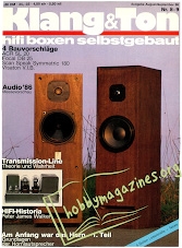 Klang und Ton 1986-08/09