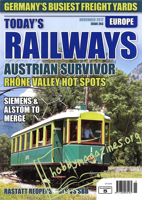 Todays Railways Europe - November 2017