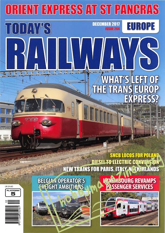 Todays Railways Europe - December 2017