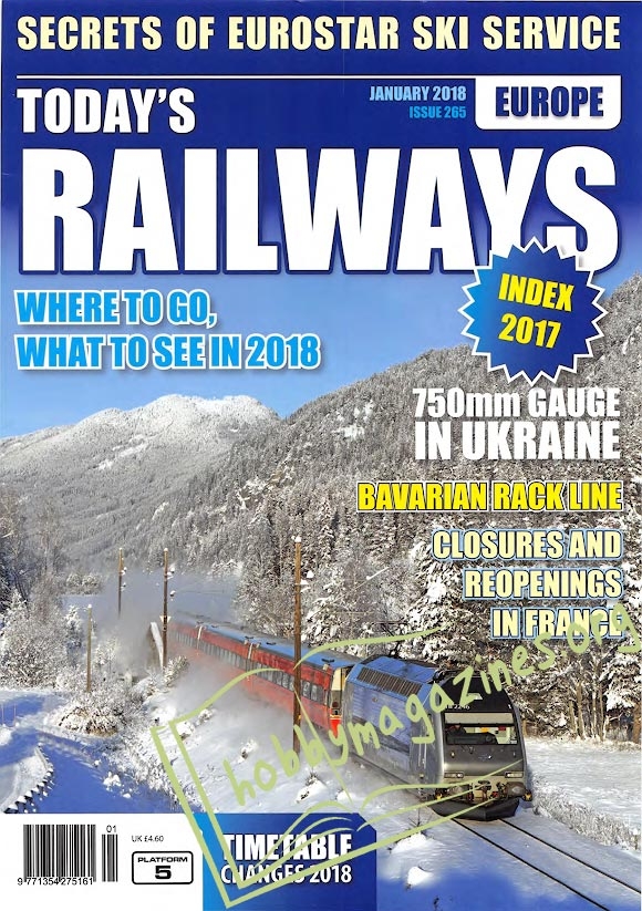 Todays Railways Europe - January 2018