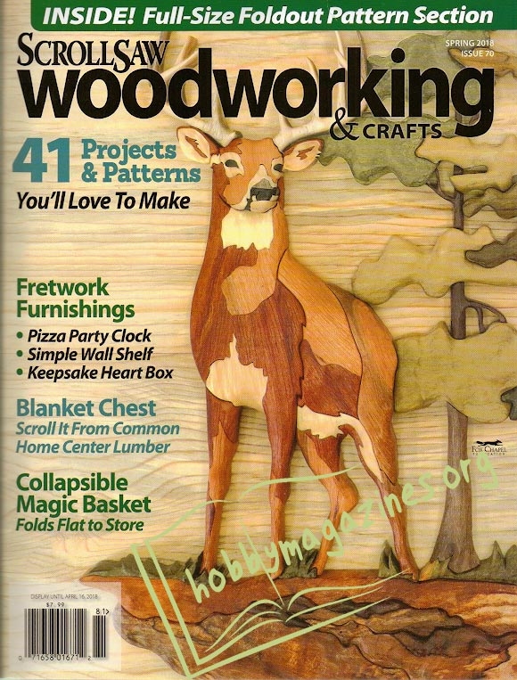 ScrollSaw Woodworking & Crafts 070 - Spring 2018
