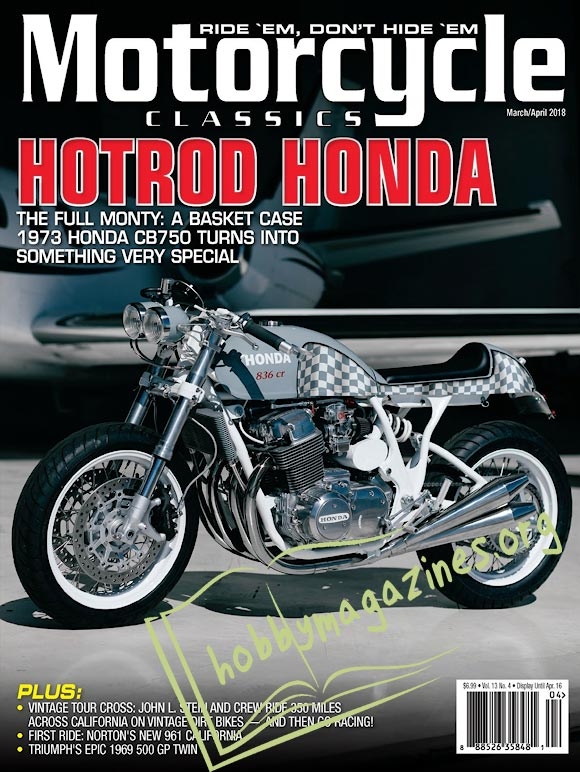 Motorcycle Classics - March/April 2018