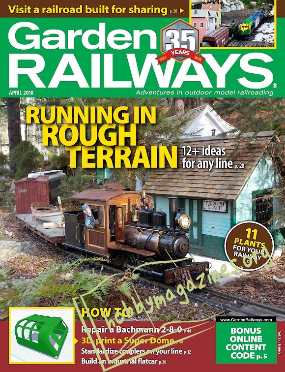 Garden Railways - April 2018