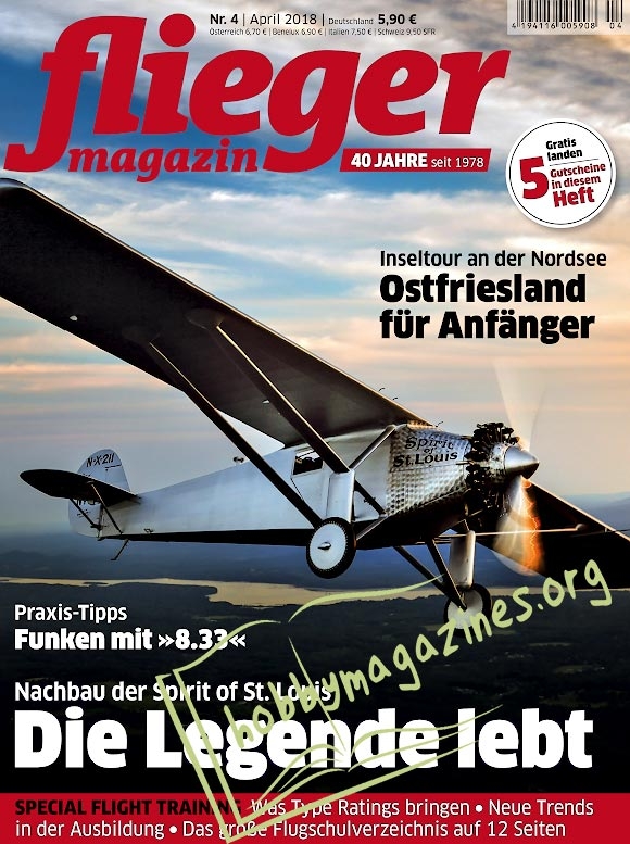 Fliegermagazin - April 2018