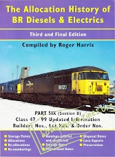 The Allocation History of BR Diesels and Electrics Part 6b
