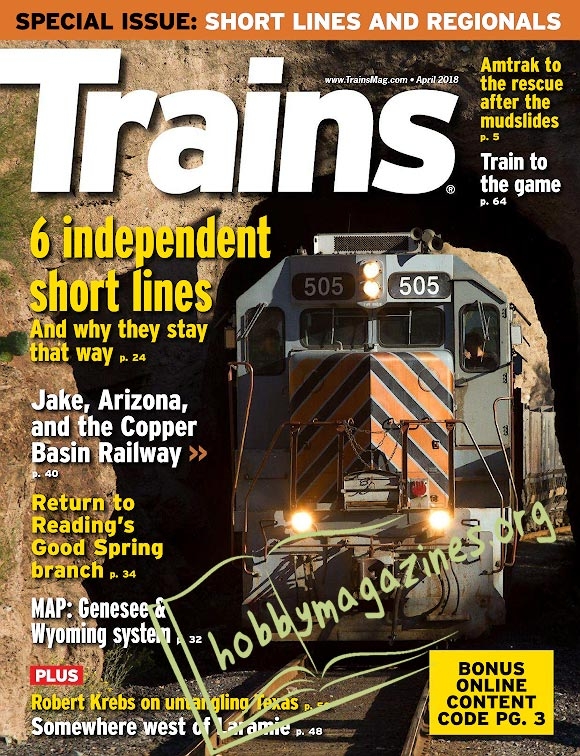 Trains - April 2018