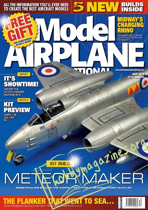 Model Airplane International 153 - April 2018