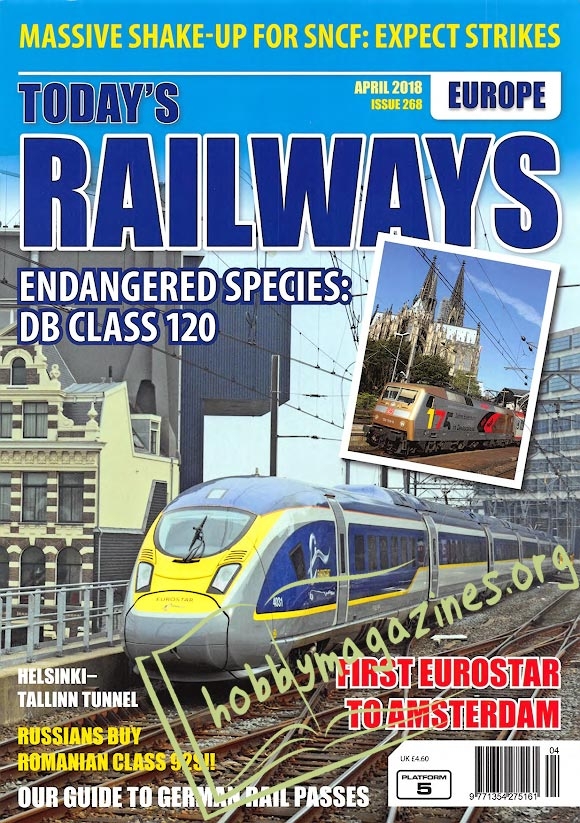 Todays Railways Europe - April 2018