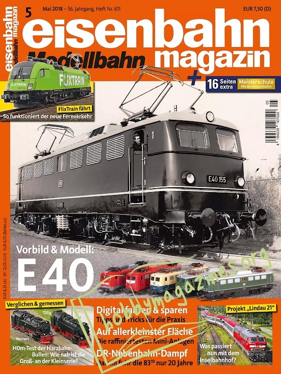 Eisenbahn Magazin 2018-05