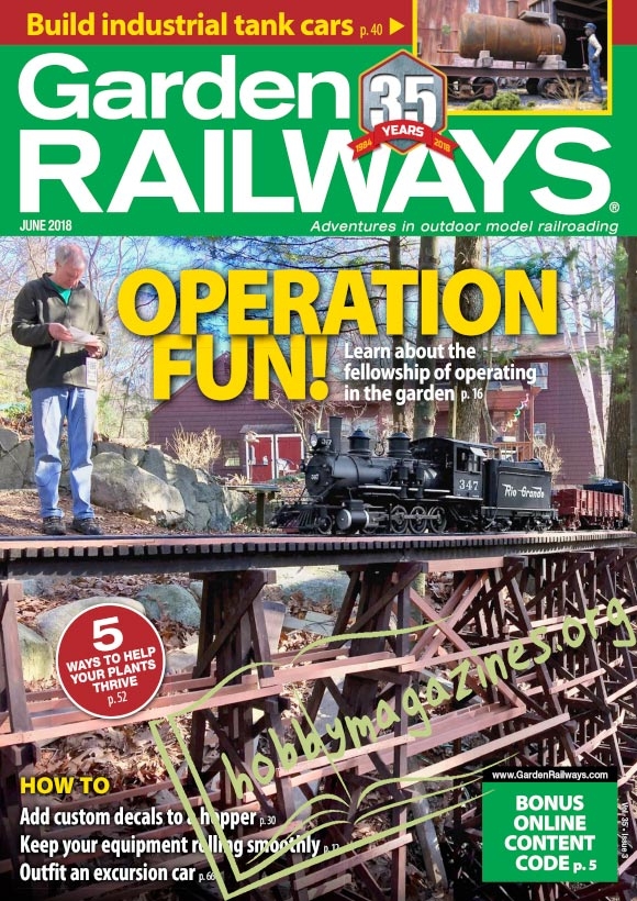 Garden Railways - June 2018