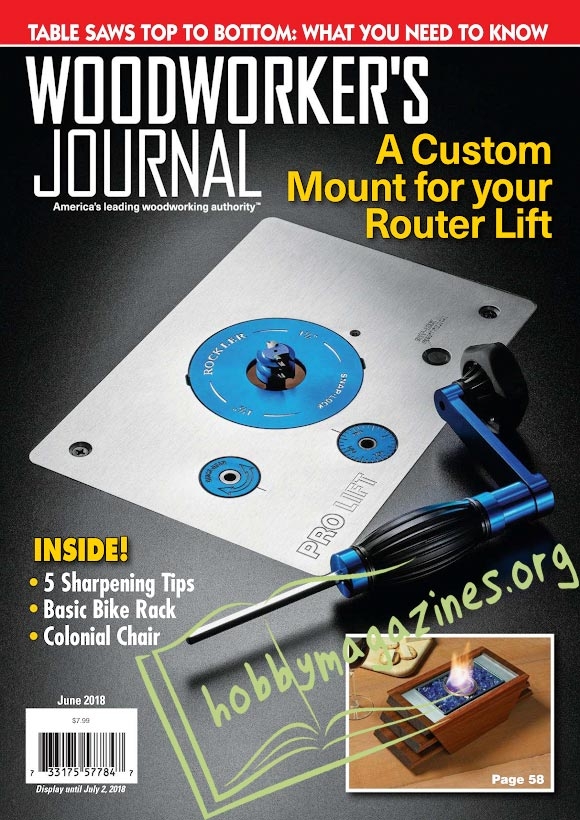 Woodworker's Journal - June 2018