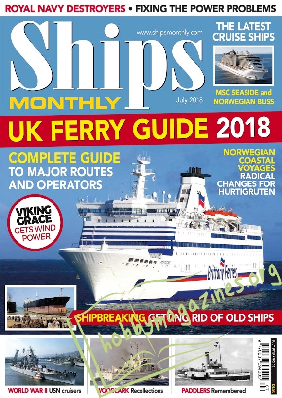 Ships Monthly – July 2018