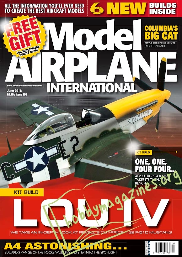 Model Airplane International 155 - June 2018