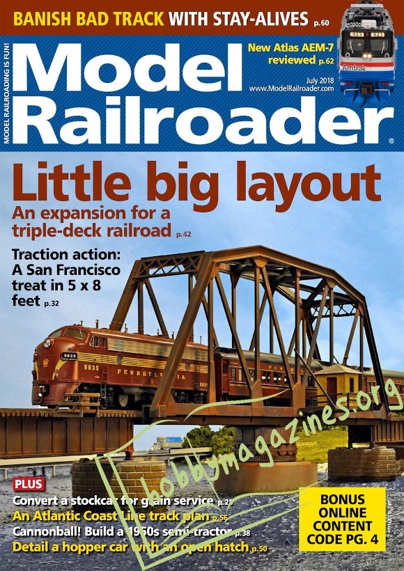 Model Railroader - July 2018