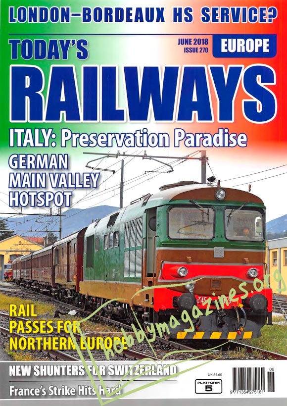 Todays Railways Europe - June 2018