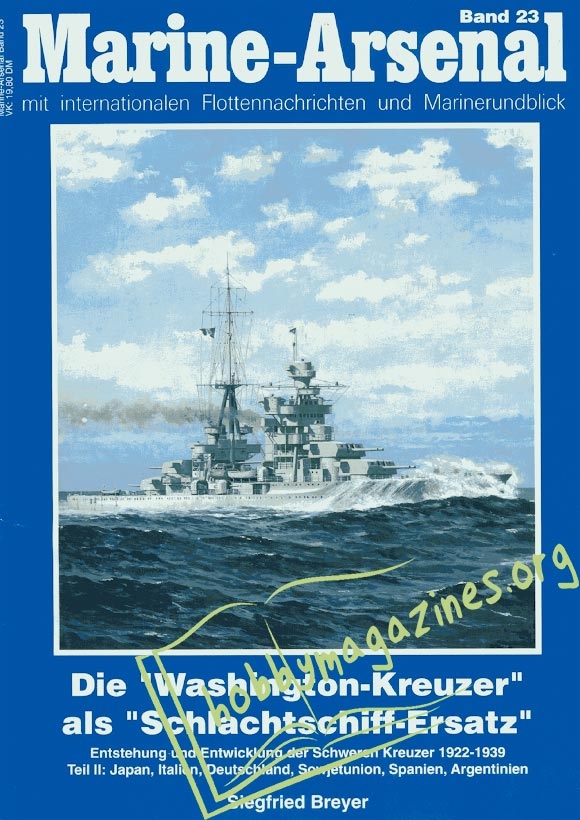 Marine-Arsenal 023 - Die Washington-Kreuzer als Schlachtschiff-Ersatz