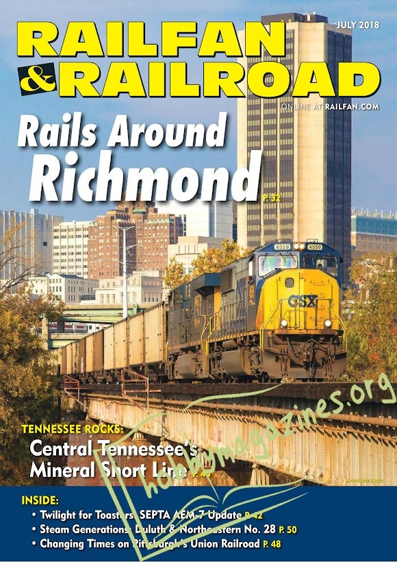 Railfan & Railroad - July 2018