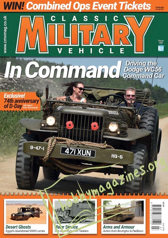 Classic Military Vehicle – July 2018