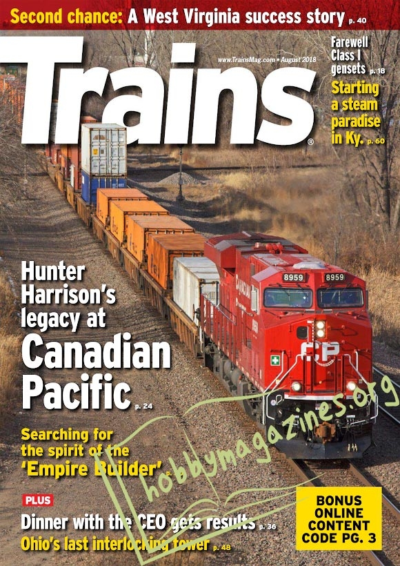 Trains - August 2018