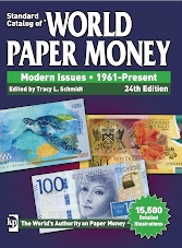 Standard catalog of world paper money Modern Issues 1961 - Present (2018)