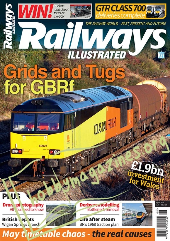 Railways Illustrated – August 2018