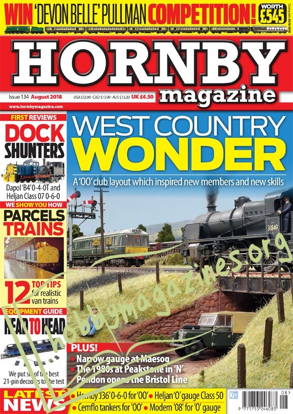 Hornby Magazine – August 2018