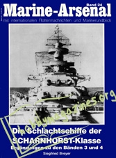 Marine-Arsenal 024 - Die Schlachtschiffe der Scharnhorst-klasse