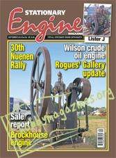 Stationary Engine – September 2018