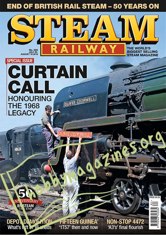 Steam Railway July 20-August 16 2018