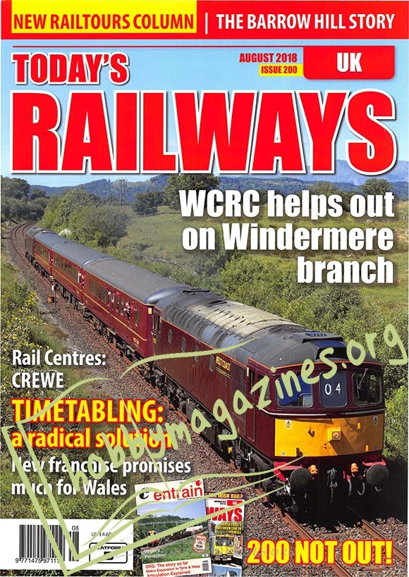 Today's Railways UK - August 2018