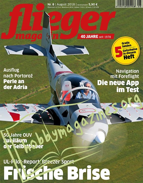 Fliegermagazin - August 2018