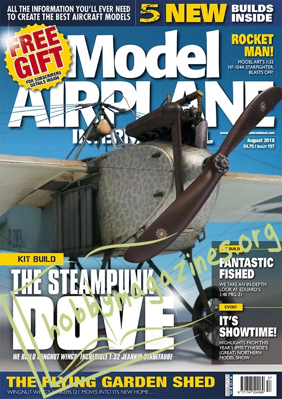 Model Airplane International 157 – August 2018