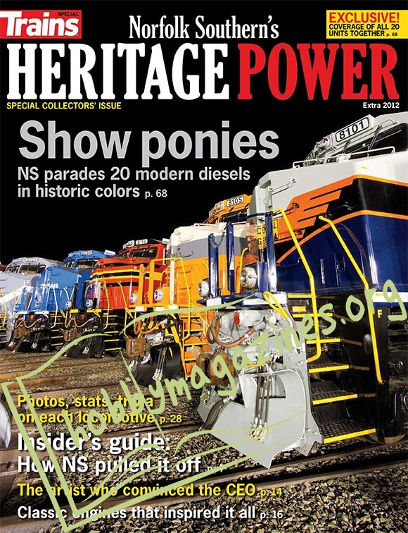 Trains Special Norfolk Southern's Heritage Power