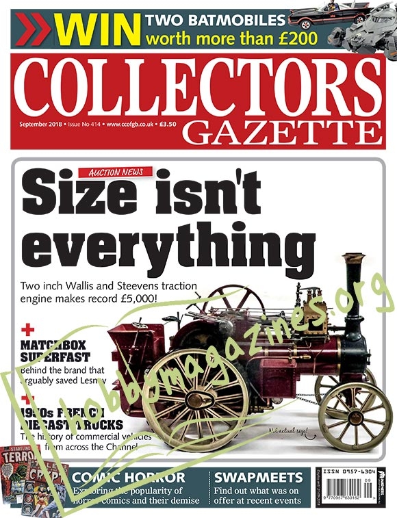 Collectors Gazette – September 2018