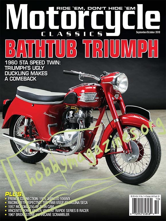 Motorcycle Classics - September/October 2018