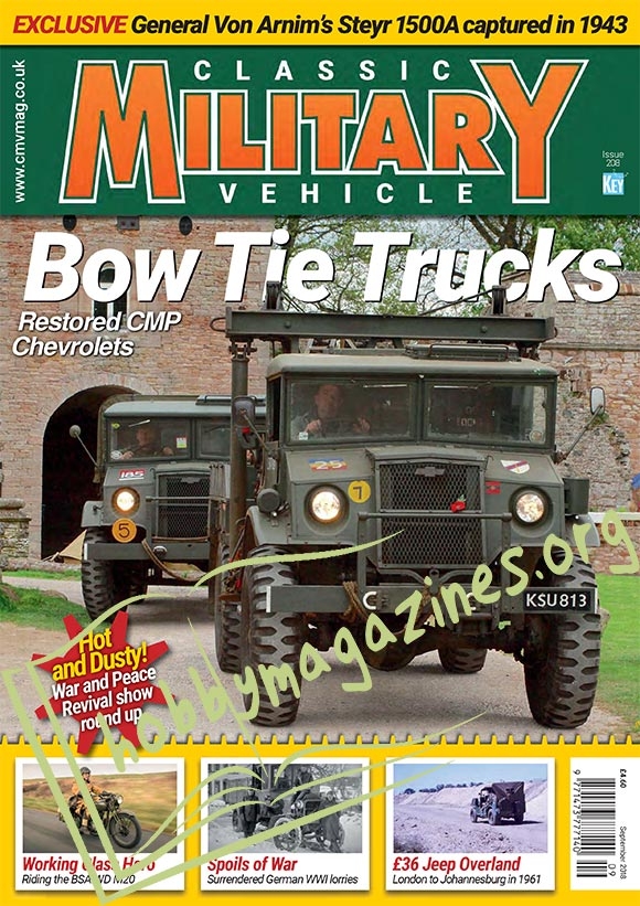 Classic Military Vehicle – September 2018