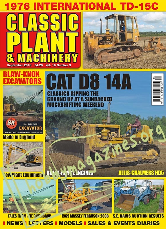 Classic Plant & Machinery – September 2018