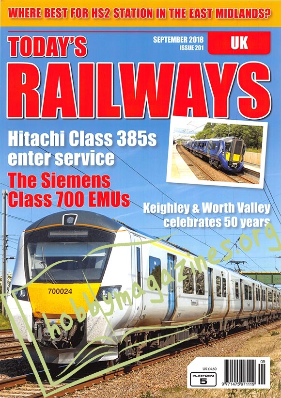 Today's Railways UK - September 2018